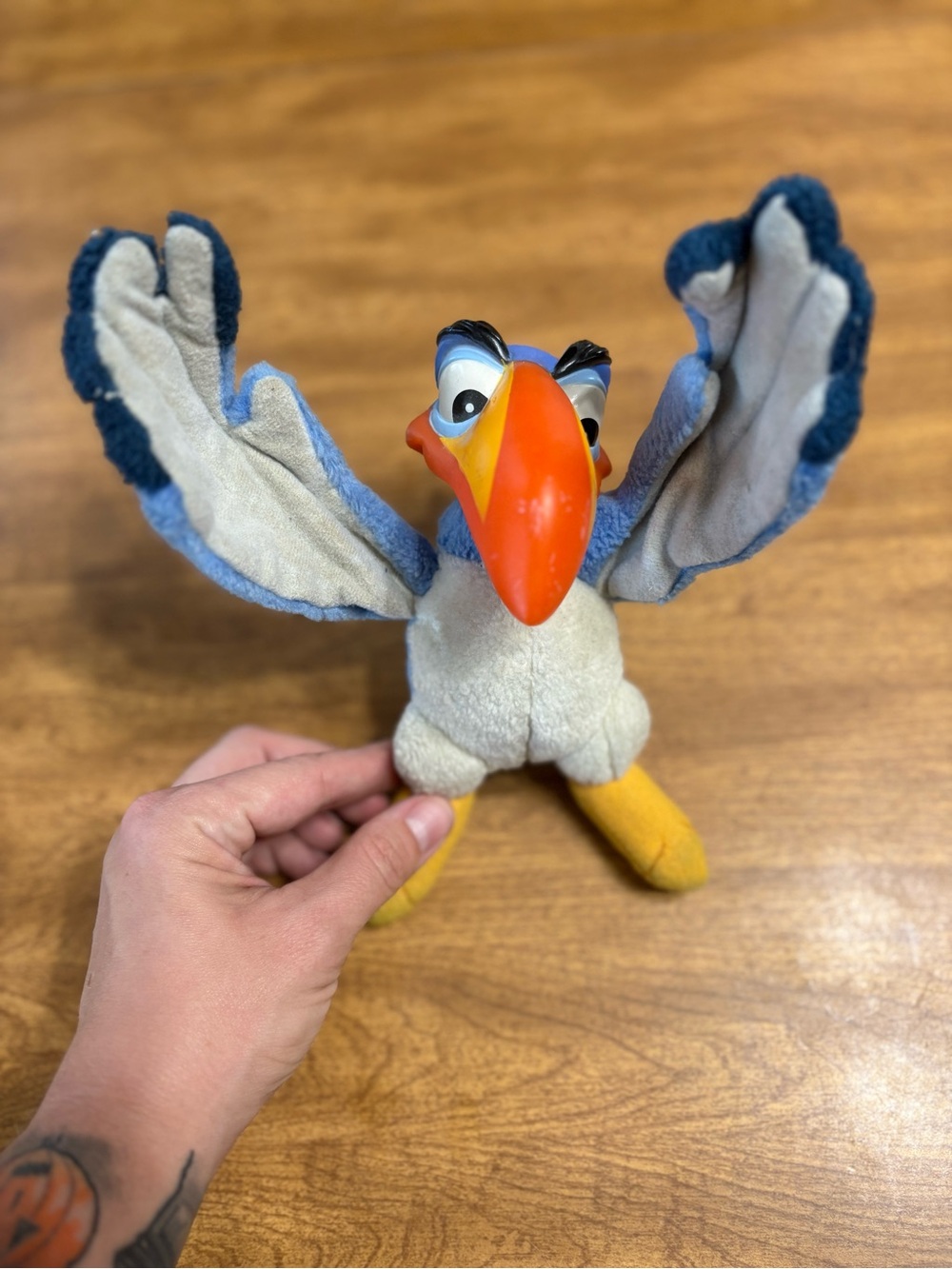 Vintage 1994 Mattel Disney The Lion King Zaza plush 8in